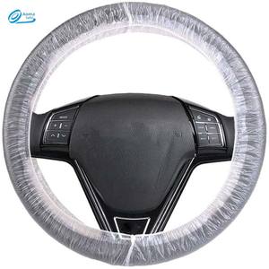 Fundas Transparentes Desechables para <span class=keywords><strong>Volante</strong></span>, Ajuste Universal, Accesorios Interiores para Auto, Aoma, Venta al Por Mayor - Product Image 1