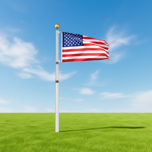 Kit de Mástil Telescópico para Bandera de 20 Pies, de Aleación de Aluminio, Estilo Bandera, para Uso en Exteriores, Venta al Por Mayor - Product Image 2