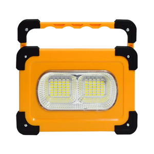 Xách Tay Sạc Led Đèn Pha đứng ngoài trời năng lượng mặt trời làm việc ánh sáng với USB Twin Head ngân hàng điện nam châm giữ & cảnh báo ánh sáng - Product Image 3