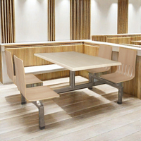 Tables de salle à manger en bois massif, design traditionnel antique, Bilihua, non pliables, modèle BJ1200/800 pour hôtels
