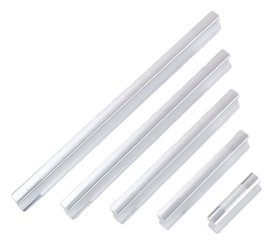 Griffe aus Weltraum-Aluminiumlegierung, gerade, massiv, verdickt, 4 Farben, für Küche, Schlafzimmer, modern, minimalistisch, für Kleiderschrank, Schrank, Schublade - Product Image 5