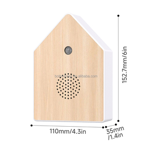 Caja de Sonidos de la Naturaleza Moderna Yun, Diseño Clásico Blanco con Concierto de Aves Alegres, Tecnología de Sensor de Movimiento, Herramienta de Relajación - Product Image 4