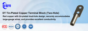 บล็อกขั้วต่อสายไฟแบบราง DIN รุ่น UK2.5B แบบ Universal Feed Through พร้อมตัวนำทองแดง - Product Image 3