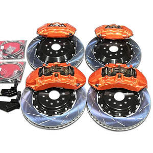Kit de disque de Rotors de gros étriers de freins de systèmes de rupture automatique pour Audi TTRS Mercedes <span class=keywords><strong>Amg</strong></span> Gt W222 Porsche Cayenne 2011 - Product Image 6