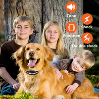 Intelligentes Fernbedienungs-Hundetrainingshalsband TPU Anti-Bell-Halsband Sicher IP67 Wasserdicht Wiederaufladbar Elektrischer Schock für Verhaltenskorrektur