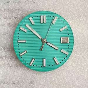 Esfera de reloj de polipropileno luminoso verde de 30,5 mm 5711, manecillas de reloj compatibles con el movimiento NH35/36 - Product Image 2