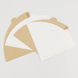 Filtres à café en cône brun jetables en pâte de bois non blanchie, sans odeur, écologiques, 100-<span class=keywords><strong>200</strong></span> unités, compatibles avec les cafetières à filtre. - Product Image 3