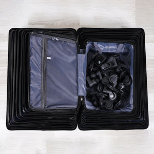 <span class=keywords><strong>Maleta</strong></span> Rígida con Marco de Aluminio, Ligera y Duradera, con Ruedas Giratorias para Viajes, Venta al por Mayor, OEM, ODM - Product Image 2