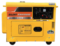 Geräuscharmer 2kW Dieselgenerator mit Elektrostart Stromaggregat 50Hz 60Hz Einphasiger Generator 2kW 3kVA Kleiner Dieselgenerator
