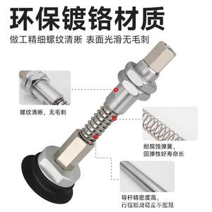 Soporte de ventosa de vacío ZTP-J25-B01-A22 de acero inoxidable, industrial, para uso alimentario y médico, duradero, con entrada trasera lateral - Product Image 3