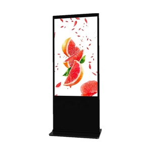 Écran <span class=keywords><strong>tactile</strong></span> lcd d'intérieur de 55x43 pouces, pour la publicité, avec enseignes numériques totem, lecteur Android, prix direct d'usine - Product Image 2