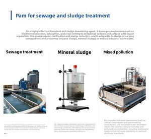 Xử lý nước cho ngành khai thác mỏ, khu vực khai thác dầu khí, sản xuất giấy cho hạt APAM anion - Product Image 4