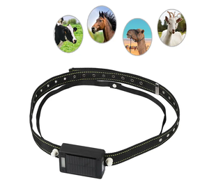 Traceur GPS solaire 10000 mAh pour grands animaux, étanche, avec fonction de contrôle à distance 4G pour le suivi des chevaux, des vaches et du bétail - Product Image 1