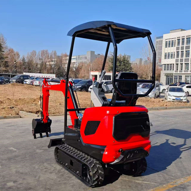 Small and Mini Wheeled Excavators with Low Prices. Mini-ton Hydraulic Excavators for Sale.