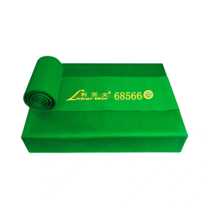 Premium Liberwin 68566 laine matériel 195cm largeur 12FT billard billard nappe feutre tissu ensemble avec 6 Rails - Product Image 3