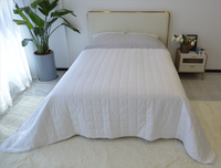 Ensemble de couette 4 saisons double couche en tissu de coton 2 pièces Ensemble de couette 4 saisons