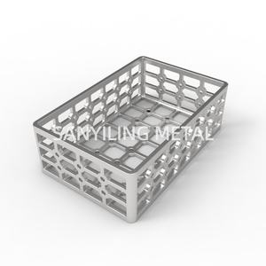 ステンレス鋼プレート曲げ加工バスケット耐熱鋼310s - Product Image 4