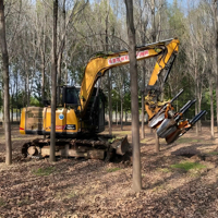 Nouvelle machine forestière, excavatrices hydrauliques, machines de plantation d'arbres, machines de creusement de trous, machines de transplantation d'arbres