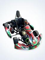 Karting de course avec moteur à essence et vitesse maximale de 65 km/h