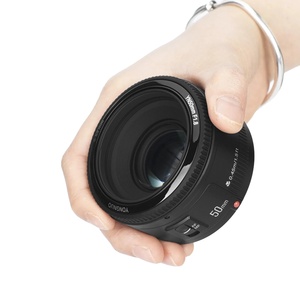 Objectif d'appareil photo Yongnuo YN50mm F1.8 pour <span class=keywords><strong>Canon</strong></span> EOS, objectif à grande ouverture à mise au point automatique pour appareil photo reflex numérique D800 D300 <span class=keywords><strong>D700</strong></span> - Product Image 1