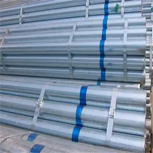 High Quality 15mm Hot Dipped GI Round Steel Tubing Pre Galvanized Steel Tube Pipe