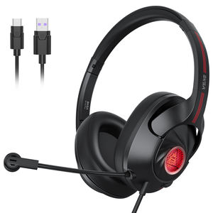 E3Plus Casque de jeu filaire ou sans fil Qualité sonore HI-FI pour PS4 /xbox avec commande vocale Son filaire et surround - Product Image 1