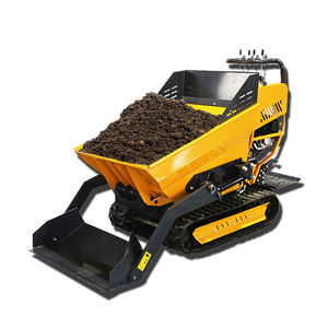 Chine usine Mini transporteur sur chenilles 500kg Agent de <span class=keywords><strong>recrutement</strong></span> petit transporteur sur chenilles Dumper hydraulique Micro jardin piste Dumper - Product Image 1