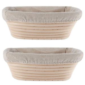 Cesta de Fermentación Ovalada de Madera para Panadería, Bandejas de Prueba, Ollas de Barro para Cocinar Pan y Masa de Panadería - Product Image 5