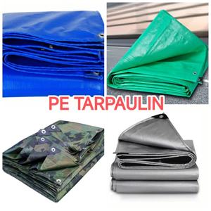 Bâche en PE imperméable traitée aux UV, feuille de couverture argentée, fabricant de bâche en PE, bâche en polyéthylène - Product Image 3