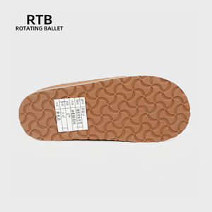 Las botas de nieve de tela Niu Jing con suela de goma son antideslizantes resistentes al desgaste cálidas en invierno y zapatos gruesos a prueba de frío para exteriores de felpa - Product Image 6