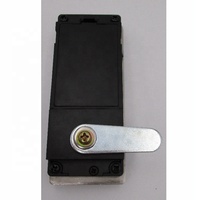 Serrure de casier numérique à code en acier inoxydable 304 poli, durable, antivol, antirouille, pour armoires métalliques/boisées de gym, déverrouillage par clé/mot de passe