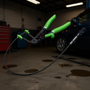 Outil de purge de freins FG 172 AS2 avec tuyau flexible et pince pour réparation automobile - Product Image 3