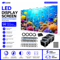 Système complet d'affichage LED 6m x 3m P2.604/p2.97/3.91/4.81 Étanche Garantie 5 ans Écran vidéo LED intérieur/extérieur