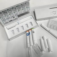 Boîte en carton personnalisée avec votre logo, boîte à stylos avec mousse EVA, étui de rangement écologique pour 3 ml avec votre design