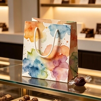 Sacs cadeaux de luxe en papier kraft personnalisés avec logo, emballage d'achat en gros de qualité supérieure en brun