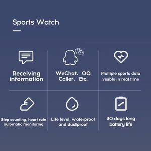 Reloj Inteligente <span class=keywords><strong>Y68</strong></span> con Pantalla Deportiva, Reloj Inteligente <span class=keywords><strong>Y68</strong></span> con Monitor de Salud y Actividad Física, Pulsera Inteligente D20 - Product Image 2