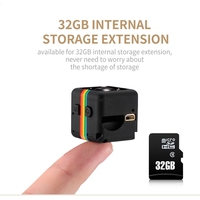 Mini Cámara Portátil HD 1080P, Pequeña Cámara de Vigilancia con Grabación de Voz y Video para el Hogar y la Oficina