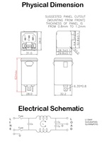 Prise filtrante EMF certifiée UL YB11B12-6A-Q avec filtres RFI (réseaux LC RC) à faible courant