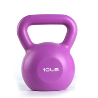 Ensemble d'haltères et de kettlebells unisexe pour la maison, en fonte, ciment et PVC souple, pour l'entraînement de force - Vente chaude