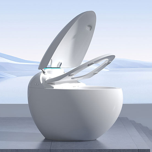 Cuvette de toilette intelligente blanche intelligente télécommande salle de bain japonaise <span class=keywords><strong>WC</strong></span> commode automatique S-Trap Drainage siège chauffage caractéristique - Product Image 5