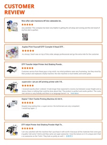 30 ס "מ dtf מותג מדפסת מותג cadlink dtf מכונת purecolor xp600 dtf v מדפסת Dtf עם נייר מפוצץ - Product Image 6