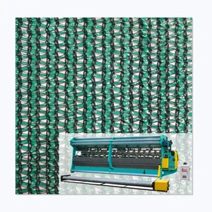 Warp Knitting Machine For Double Needle-bar Shade Netting Machines