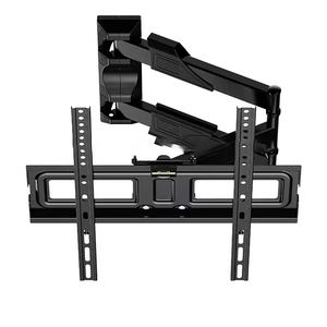 높이 조절이 가능한 풀 모션 <span class=keywords><strong>TV</strong></span> 마운트 가장 23-60 인치 평면 곡선 <span class=keywords><strong>TV</strong></span> 벽걸이 <span class=keywords><strong>TV</strong></span> 브래킷 회전 기울기 연장 레벨링 - Product Image 2