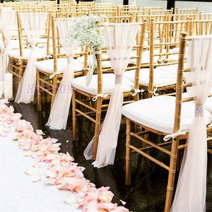 Modern Metal napolyon sandalyeler Tiffany <span class=keywords><strong>Chivari</strong></span> otel ziyafet sandalye ile koltuk minderi - Product Image 2