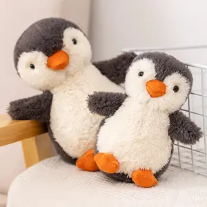 Venta caliente bebé pingüino juguete suave 20cm 30cm Super peluche animal Super pingüino juguete de peluche