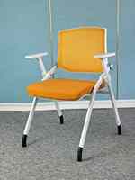 Chaise de conférence et de formation de bureau au design moderne, pliable en métal, réglable et confortable