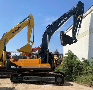 Excavadora usada a máquina de alta eficiencia Hyundai 305LC-9T Maquinaria industrial pesada de buena calidad Shanghai en venta - Product Image 2