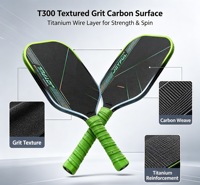 Perlengkapan Pickleball Karbon Titanium T700 Hot Pressed, Inti Busa EPP Set 2 Pemain untuk Latihan Kelompok Klub Pickleball & Pesanan Grosir