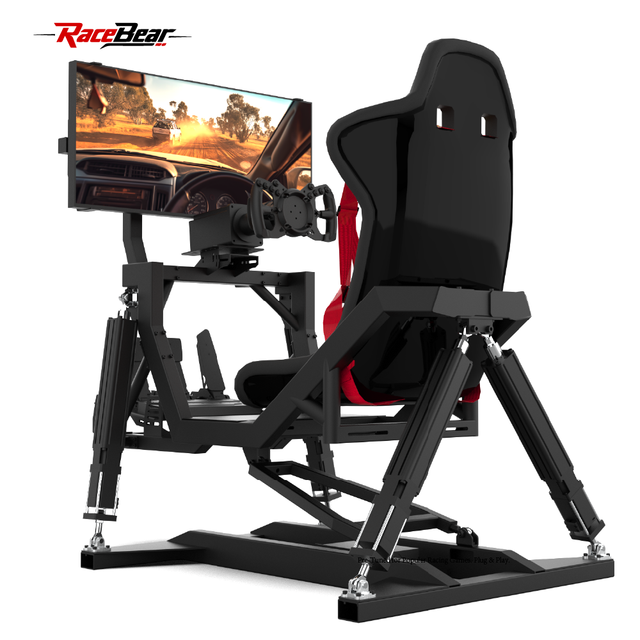 Racebear 4DOF Racing Simulator | Ultimate Sim Racing Motion Cockpit | Motion for Rally F1 Gt