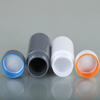 Bouteilles de conteneur de comprimés de capsules de pilules en plastique PET de 100ml 150ml pour les médicaments d'emballage de suppléments pharmaceutiques